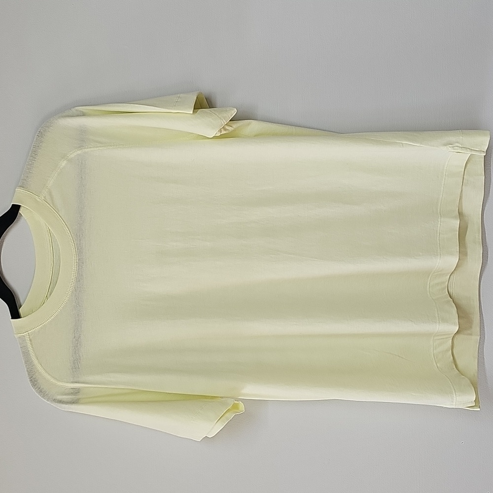 Everlane Cotton Tee, Pastel Yellow, Size Medium, NWOT
